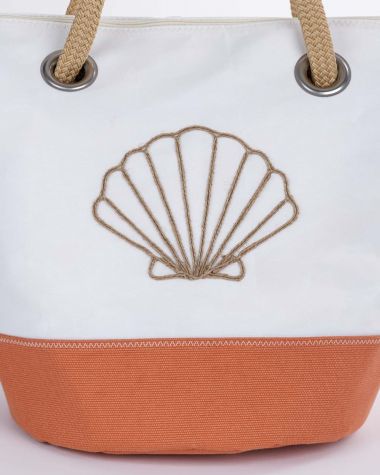 Handtasche Sandy · Korallen Baumwolle
