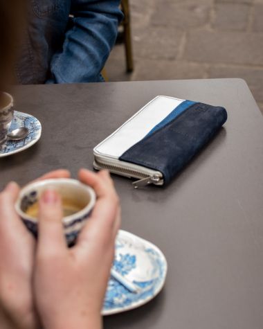 Portefeuille Compagnon · Navy bleu marine