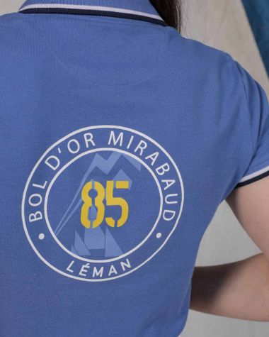 Women's short sleeved polo Ocean · Bol d'Or Mirabaud 2024 · VAT will be deducted for orders from Switzerland