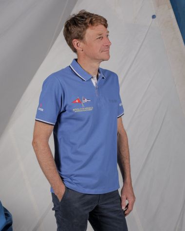Men's short sleeved polo Ocean · Bol d'Or Mirabaud 2024 · VAT will be deducted for orders from Switzerland.