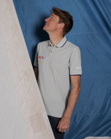 Men's short sleeved polo Whale · Bol d'Or Mirabaud 2024 · VAT will be deducted for orders from Switzerland