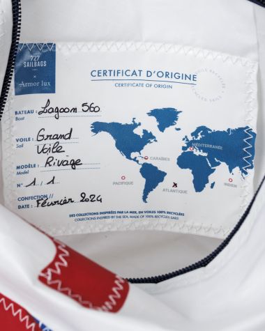 Sac bandoulière Rivage "Armor Lux x 727 Sailbags"