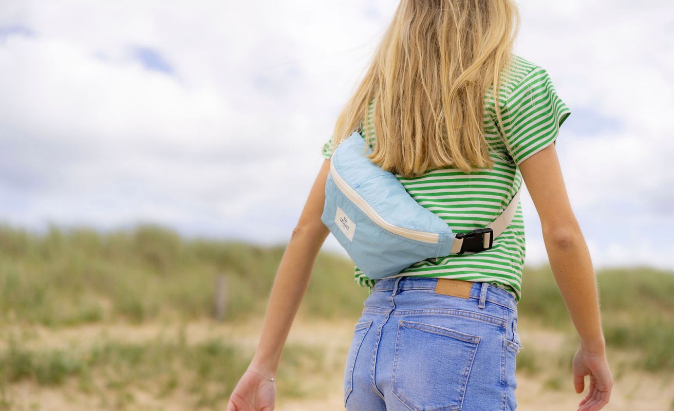 Sac banane Ibiza · Bleu Ciel