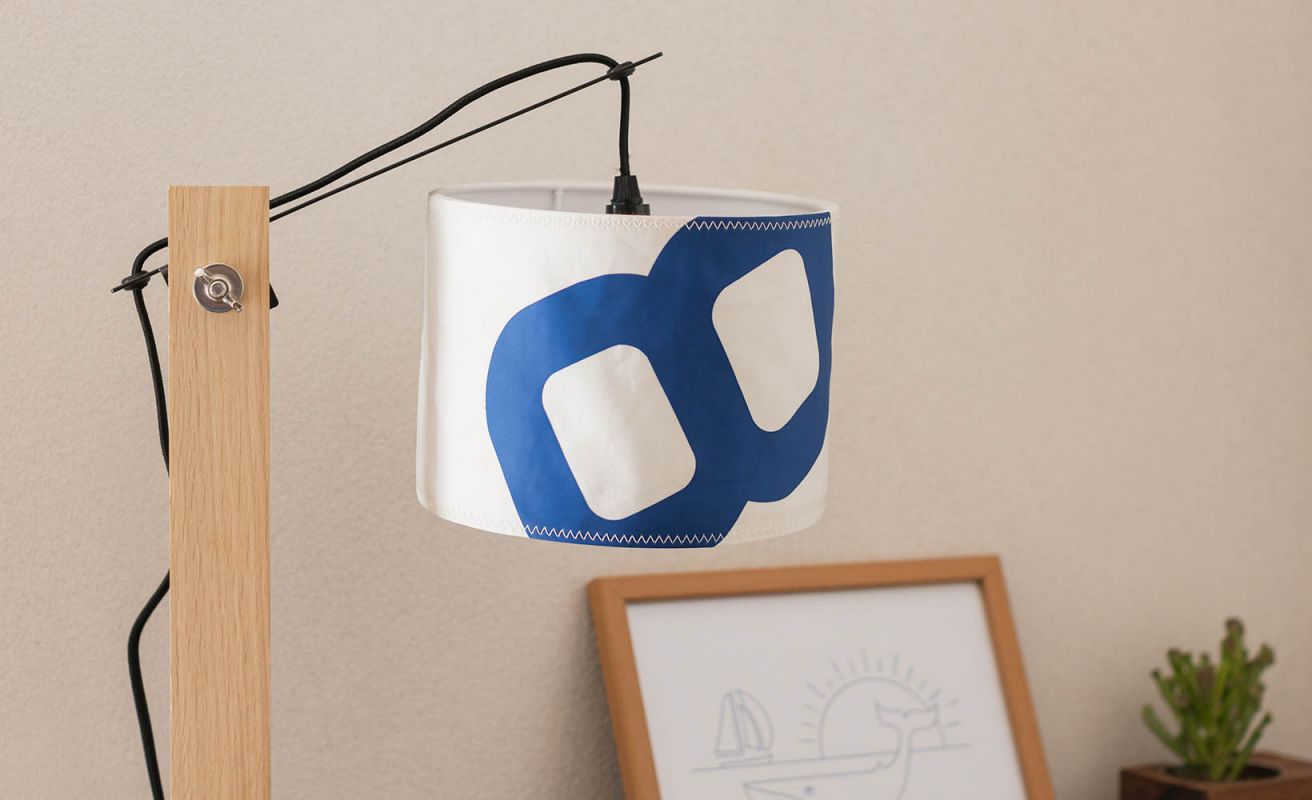 Lampe de bureau · Bleu