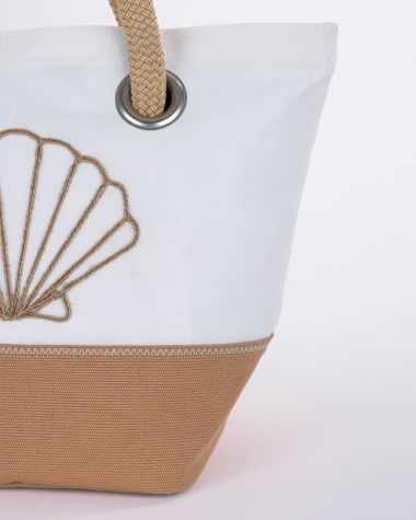 Handbag Légende · Coral cotton