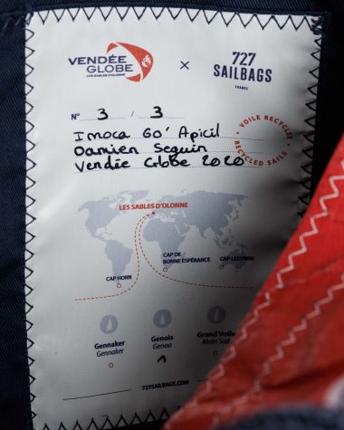 Sac à main Légende · Collection Vendée Globe 3Di rouge