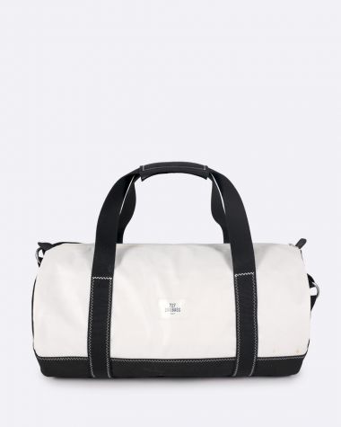 Sac de sport Polochon · Noir 3 rouge