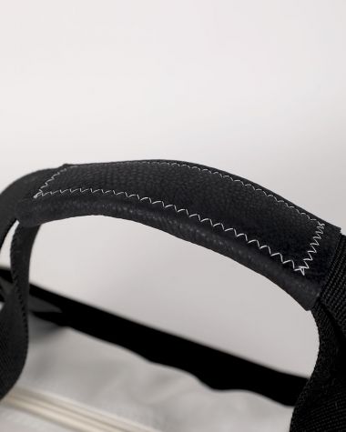 Sac de sport Polochon · Noir 3 rouge