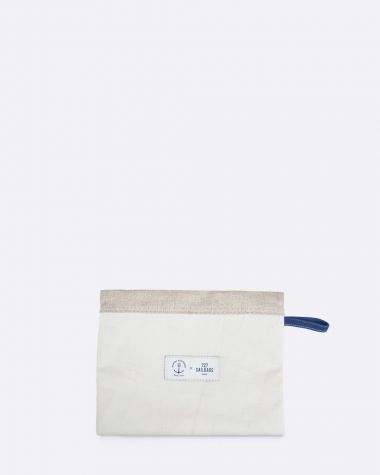 Le Grand Foc‘ zipped clutch bag · L’Étoile Collection