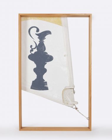 Cadre de têtière de voile · America's cup blanc