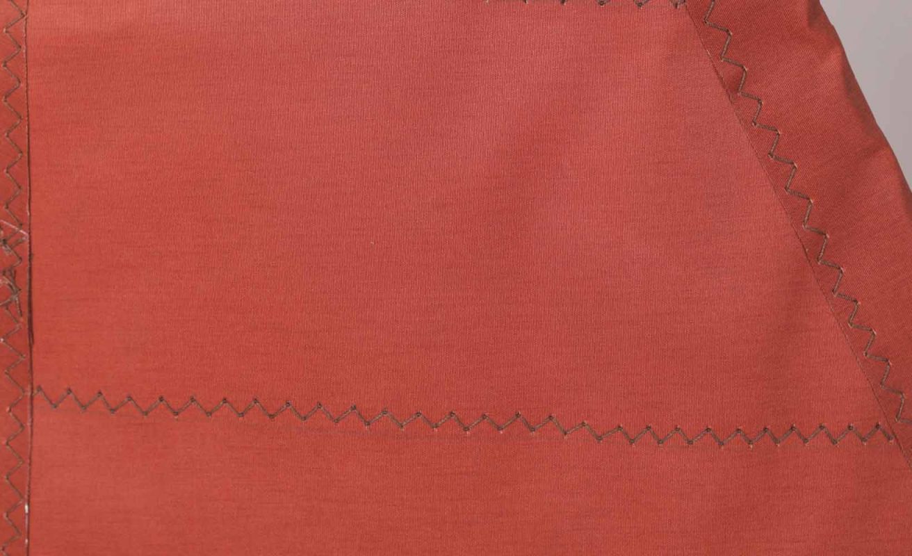 Cadre de têtière de voile · Voile rouille
