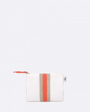 Pochette make-up · Corail