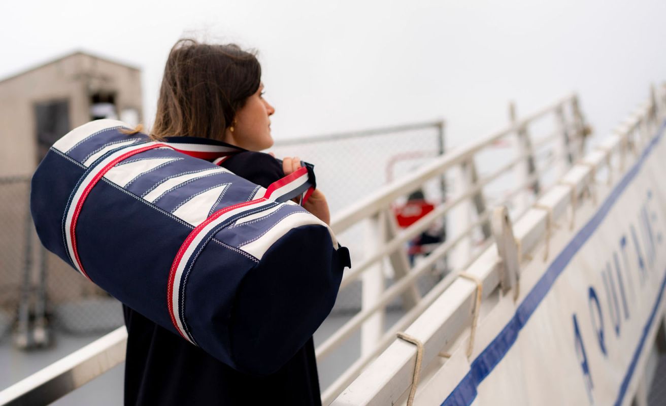 Sac de sport Polochon "Dixmude" · Collection Marine nationale
