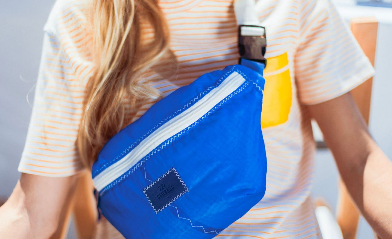 Sac banane Ibiza · Bleu Roi