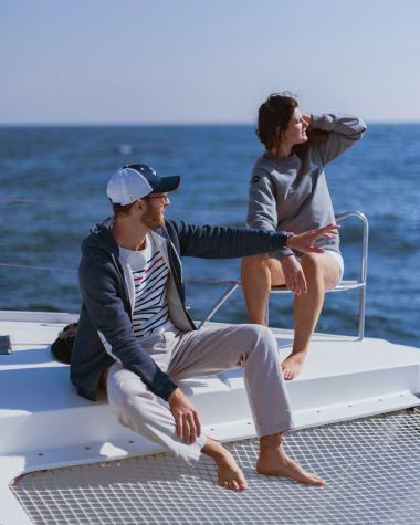 Hoodie · Heather blue
