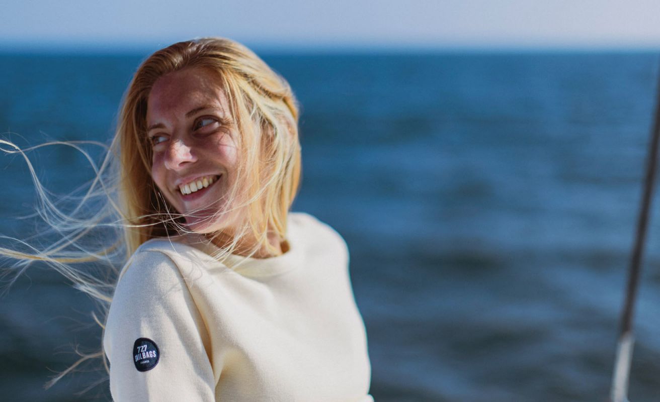 Women's sailor sweater Merino Wool