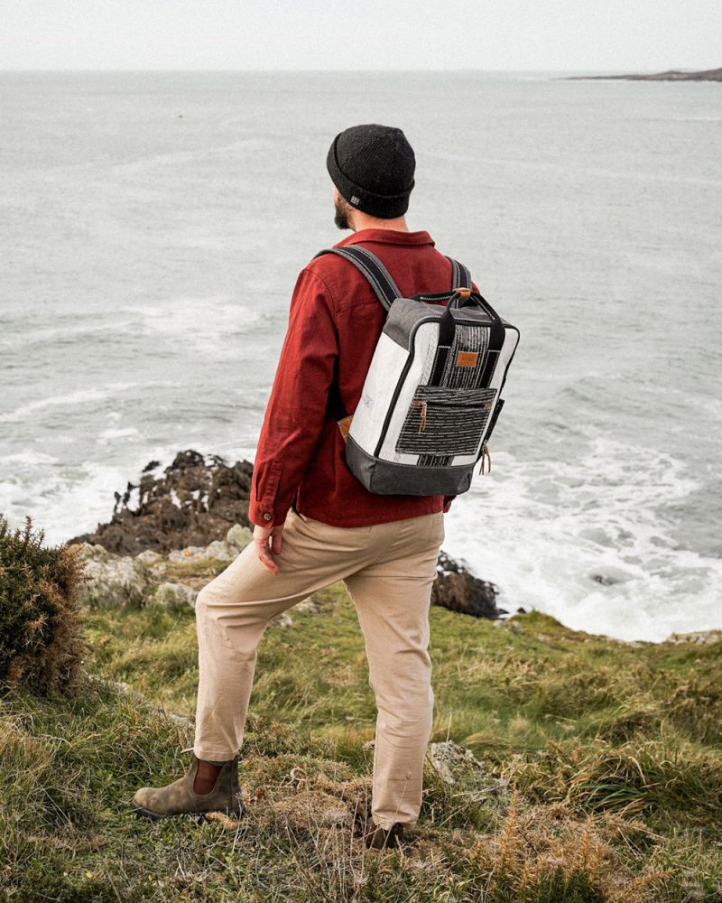 Wally backpack · 3Dl white sail