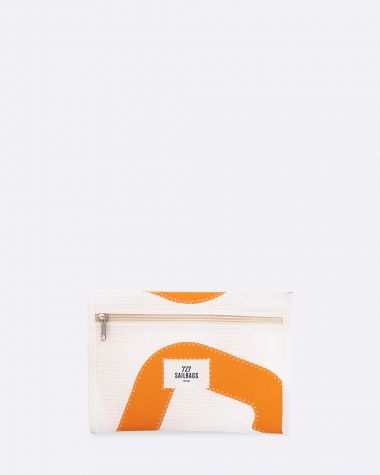 Pochette zippée · Orange