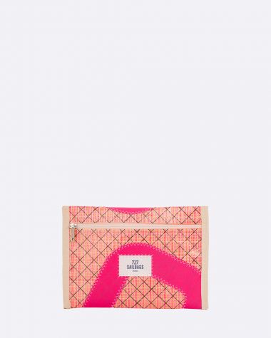 Pochette zippée · Rose