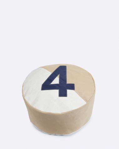 Pouf Solo ⌀54 · Beige