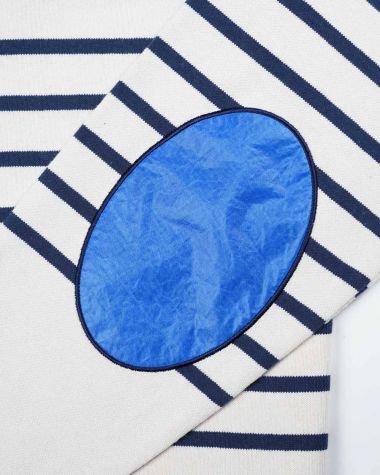 Marinière Midship Homme · Écru et bleu