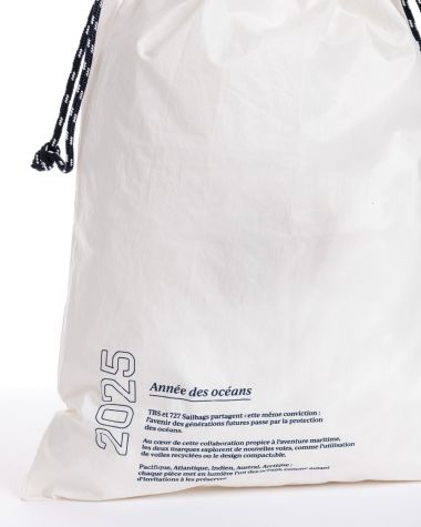 Spi bag blanc · 727 Sailbags x TBS