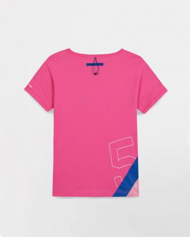 T-shirt femme rose · 727 Sailbags x TBS