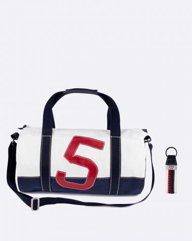 Coffret : Polochon et porte-clés navy