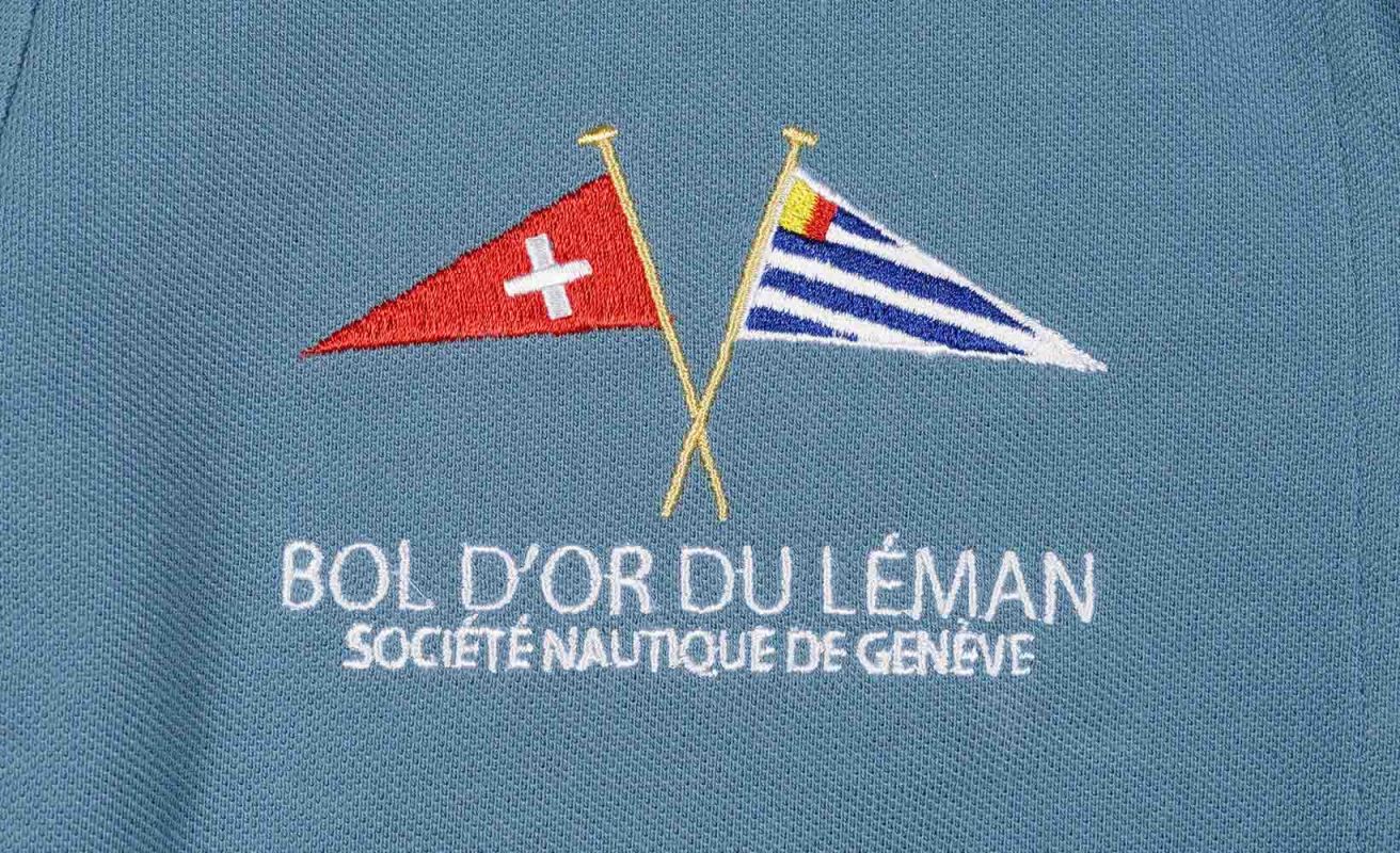 Polo femme bleu· Bol d'Or du Léman 2025