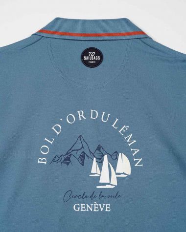 Polo homme bleu· Bol d'Or du Léman 2025