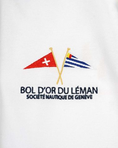Polo femme blanc · Bol d'Or du Léman 2025