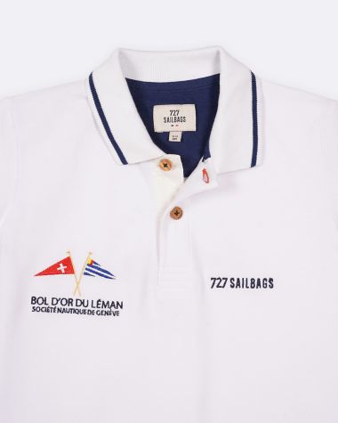 White Kids' Polo · Bol d'Or du Léman 2025