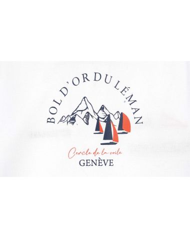 Polo homme blanc· Bol d'Or du Léman 2025