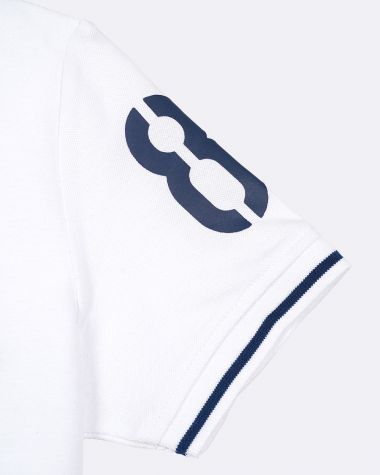 Polo homme blanc· Bol d'Or du Léman 2025