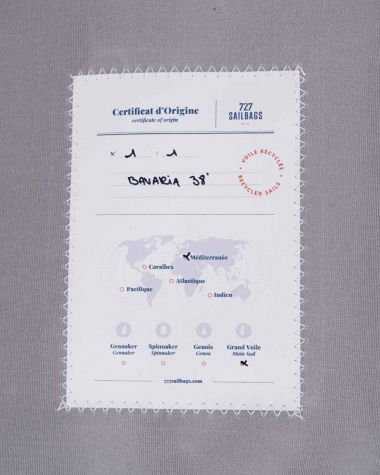 Pouf Solo ⌀54 · Gris et Bleu