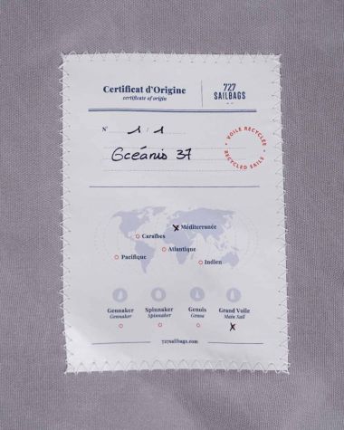 Pouf Duo ⌀72 · Gris et Bleu