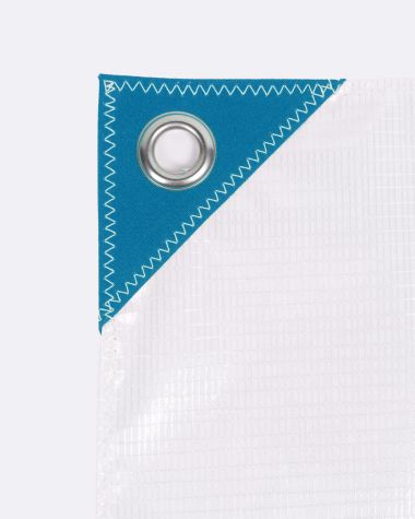 Set de table · Blanc et Bleu Caraïbes