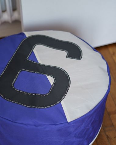 Solo Bean Bag ⌀54 · Blue Purple