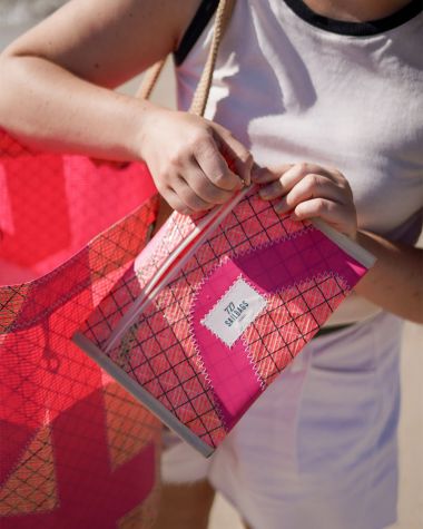 Pochette zippée · Rose