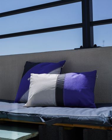 Coussin 50x30 · Bleu Violet