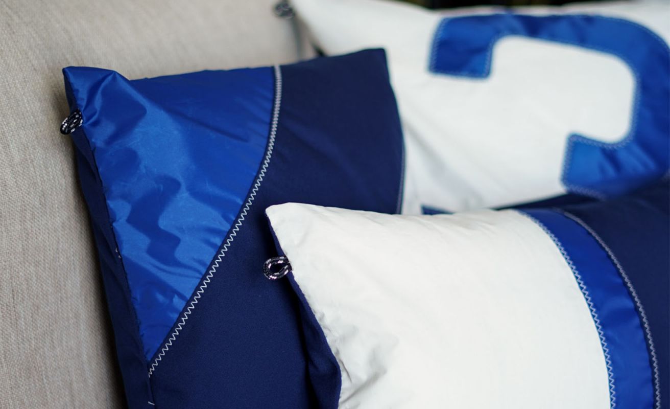 Coussin 50x30 · Bleu Navy