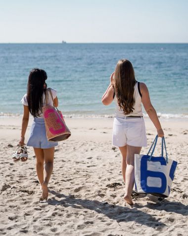 Family Bag · White and blue