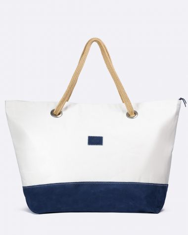 Sac voyage Onshore "Les Grands Classiques" · Cuir bleu marine