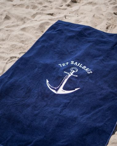 Serviette de bain · Ancre marine