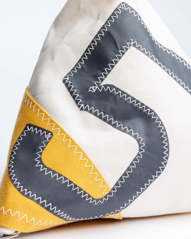Berlingo Door Stopper · Mustard and Grey