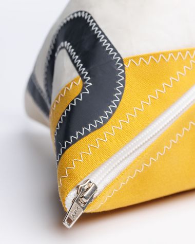 Berlingo Door Stopper · Mustard and Grey
