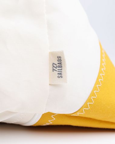 Berlingo Door Stopper · Mustard and Grey