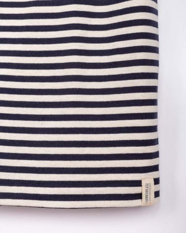 T-Shirt Marinière Nantucket · Écru et noir