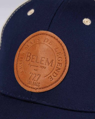 Cap Belem · Brown leather