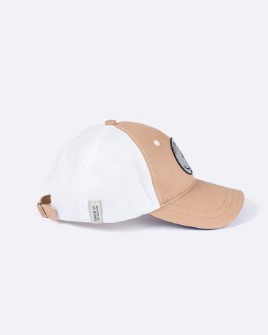 Casquette Ancre · Beige et marine